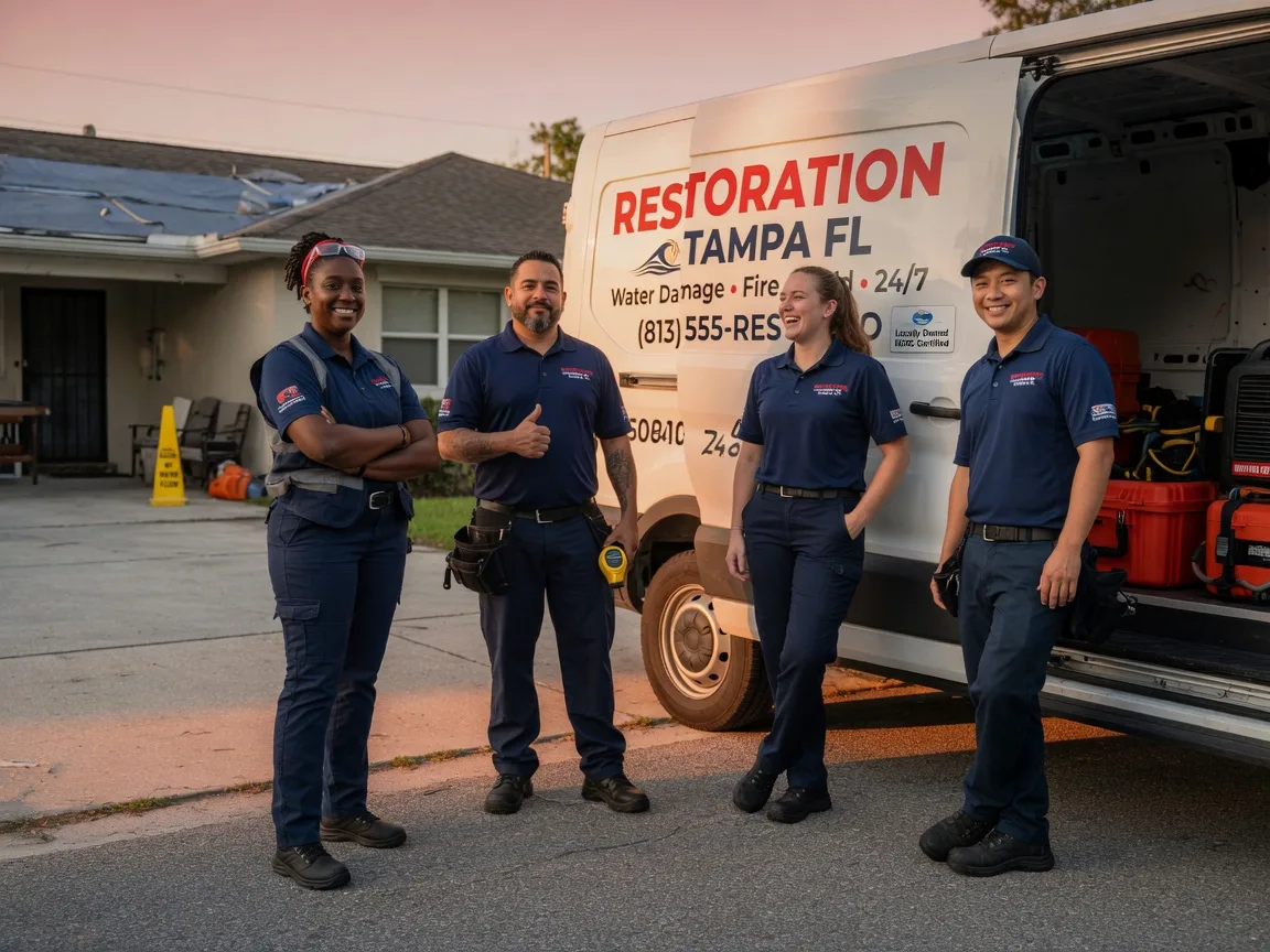 Water Damage Restoration company in Blue Grass, IA